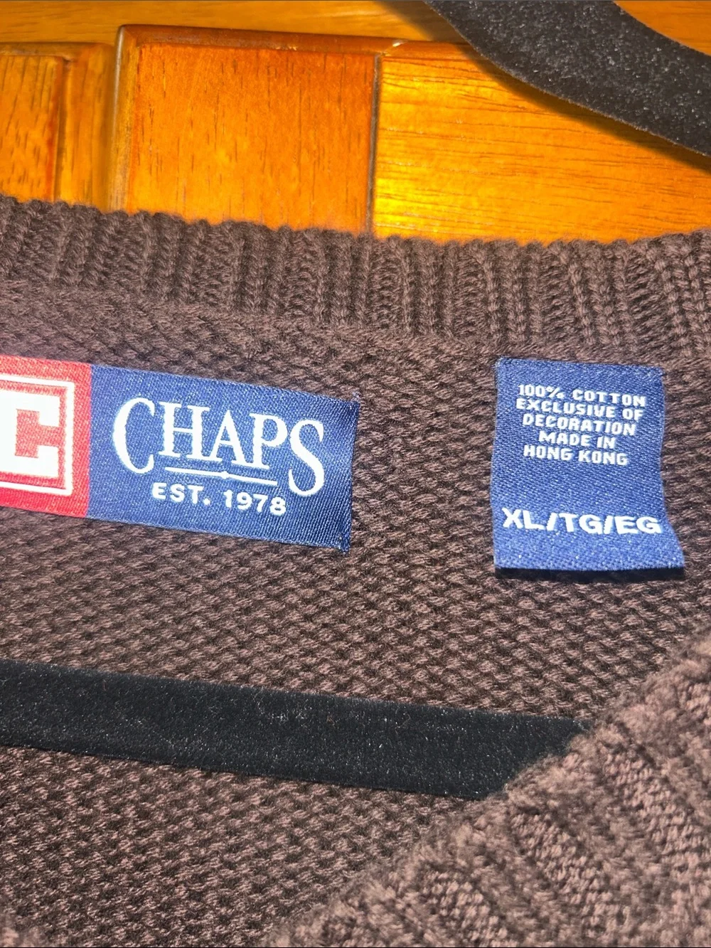 Chaps classic neck
